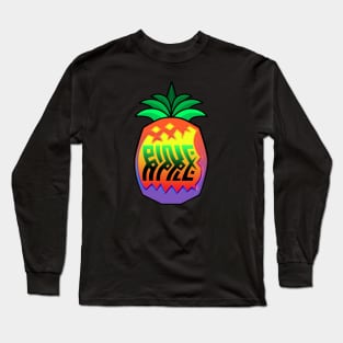 Colorful Pineapple Long Sleeve T-Shirt